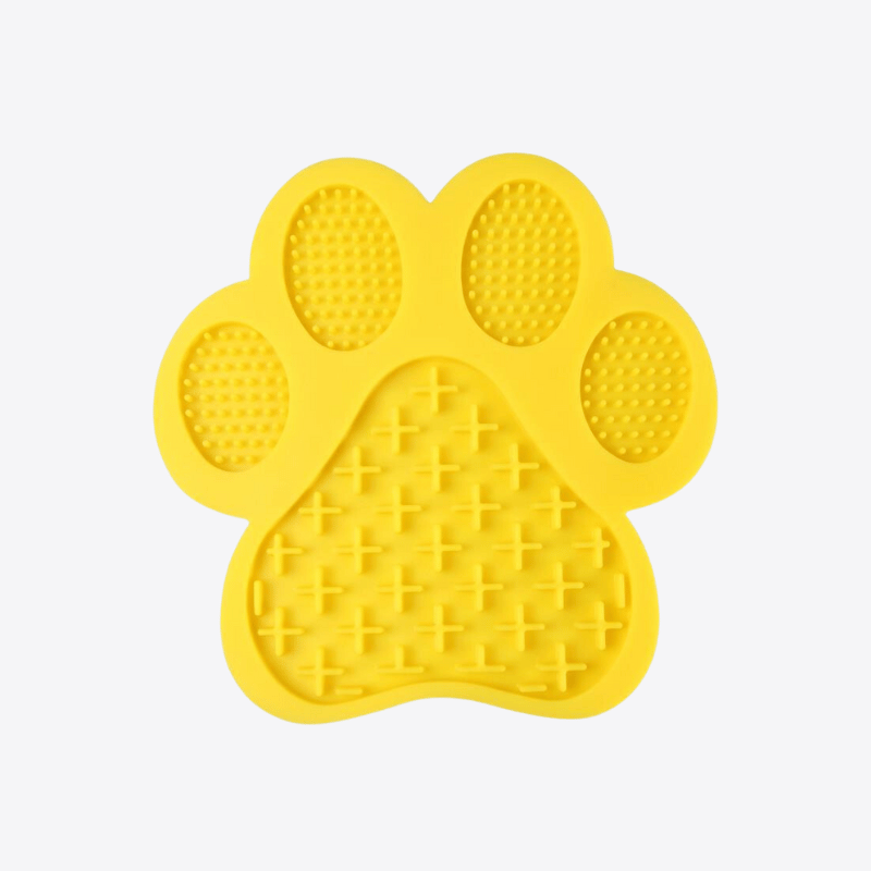 tapis-anti-glouton-chien-jaune